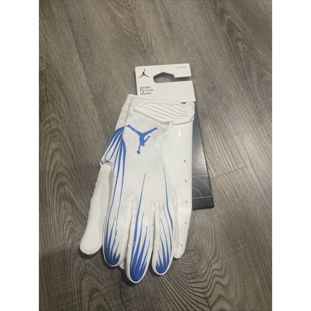 Nike Air Jordan UCLA Bruins Team Issued Fly Grip Football Gloves FN5469 Size XXL